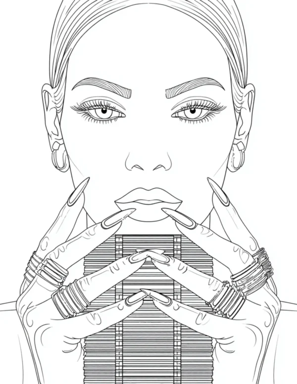 Ryn: Calm looks like this Coloring Book