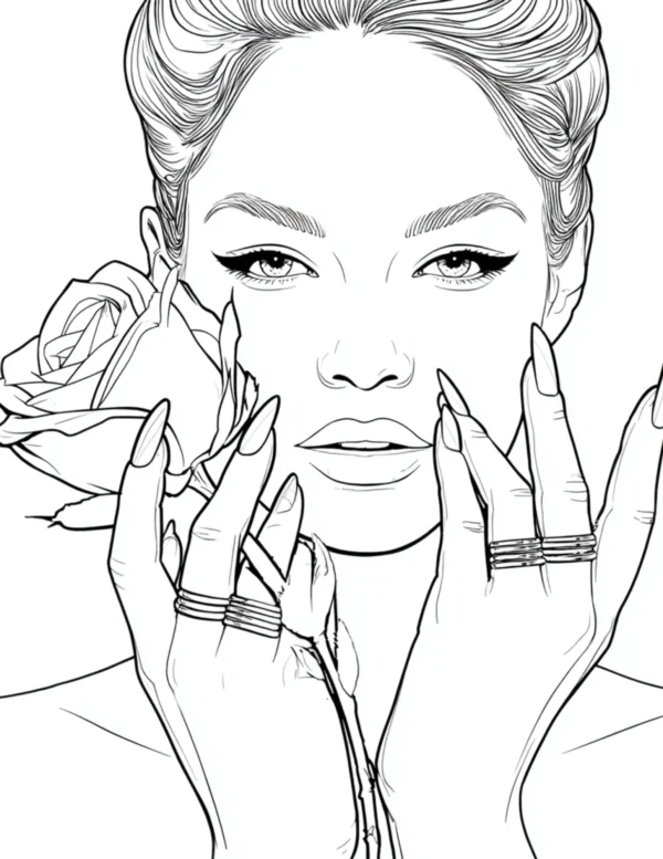 Ryn: Calm looks like this Coloring Book