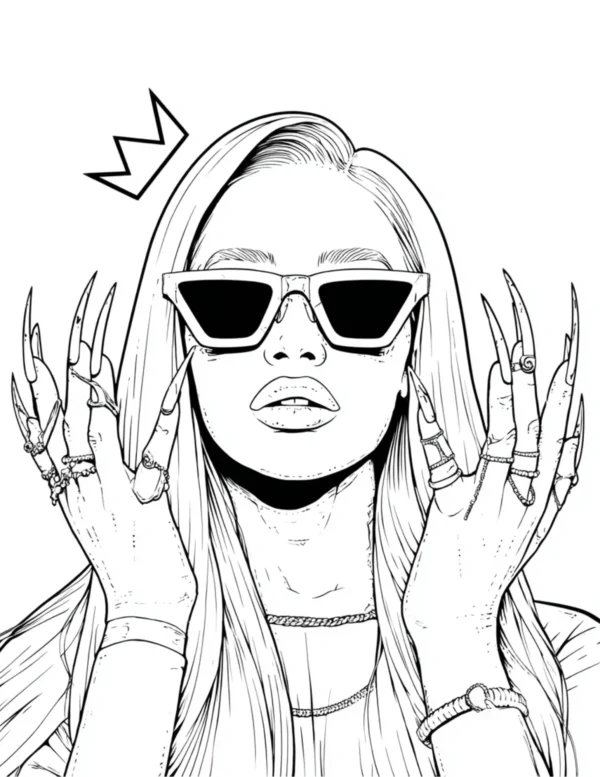 Ryn: Calm looks like this Coloring Book