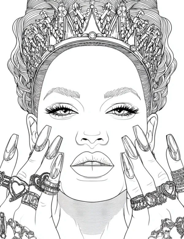 Ryn: Calm looks like this Coloring Book