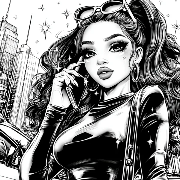 3 Luxury Living: Keys to the City Coloring Book