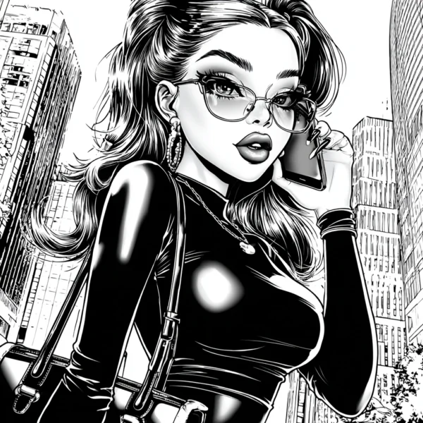 3 Luxury Living: Keys to the City Coloring Book