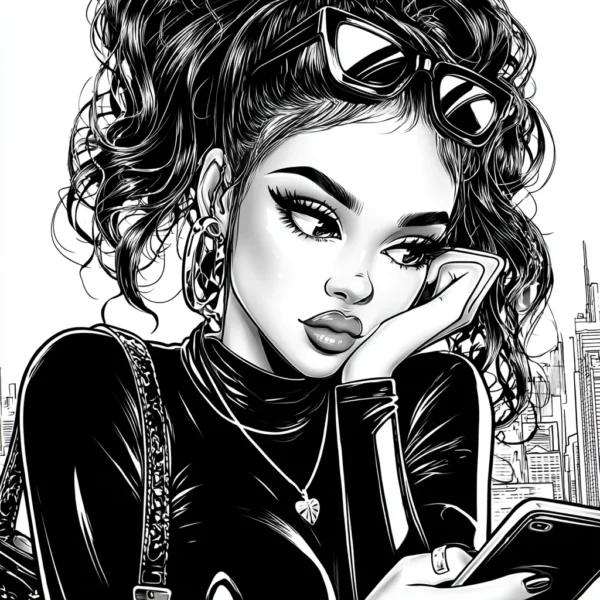 4 Luxury Living: Keys to the City Coloring Book